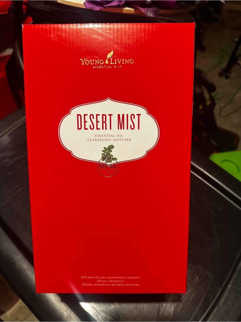 Young Living Desert Mist Diffuser in Red